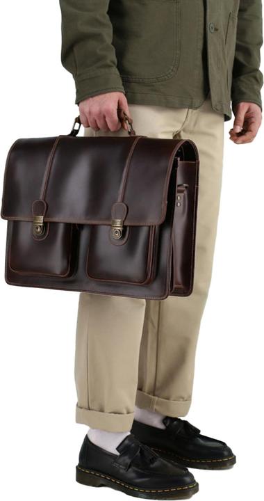 Actual product image Buckle & Seam Briefcase Nevada
