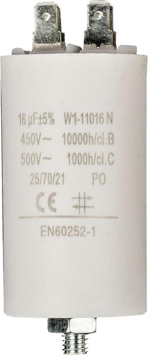 Magni Capacitor 16.0uf / 450 v + Aarde