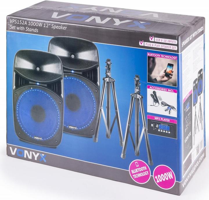 Image du produit Vonyx Vps122a (Actif, 1x 400 W)