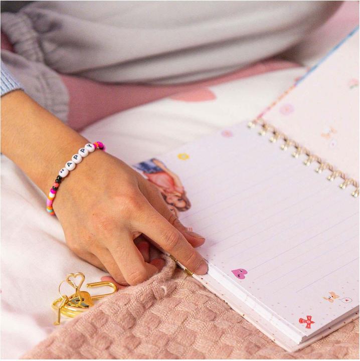 Produktbild Magni DEPESCHE TOPModel Tagebuch mit Schloss und Armband (Liniert, Weicher Einband)