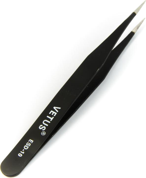 Immagine prodotto Purecrea Pinzette antistatiche ESD ESD-10 Acciaio inossidabile