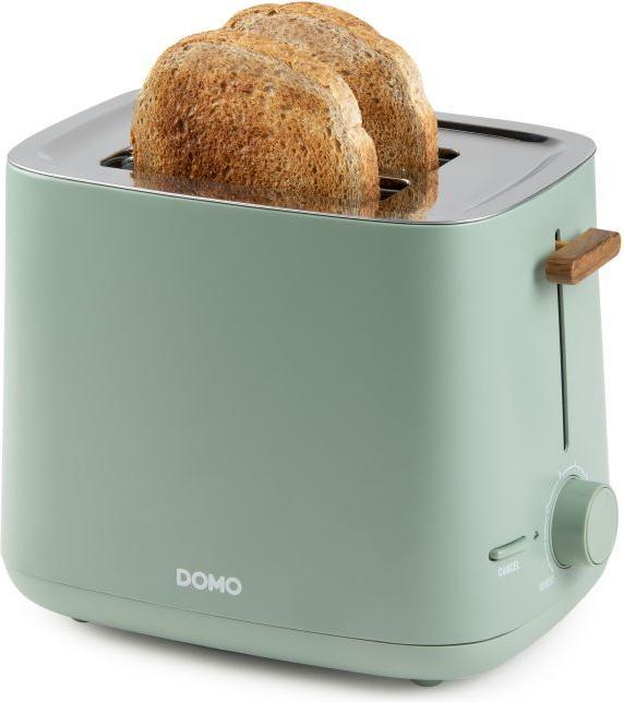 Produktbild Domo DO 973 T Toaster 2 Schlitz 6 Stufen 850-1000W matt grün