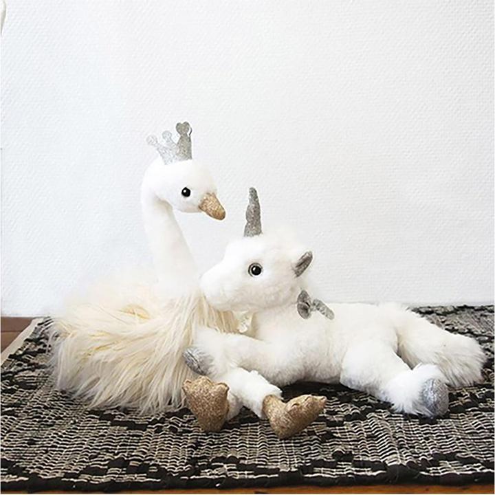 Image du produit Histoire D'ours Peluche cygne (30 cm)