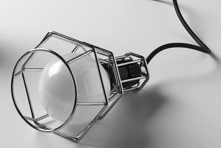Image du produit Design House Stockholm Lampe de table avec grille en fer (E27)