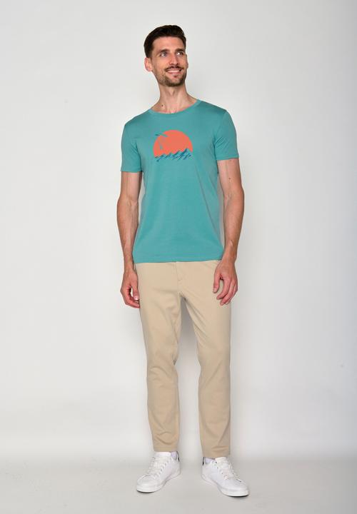 Actual product image Greenbomb Nature Sky Bike Guide T-Shirt (XXL)