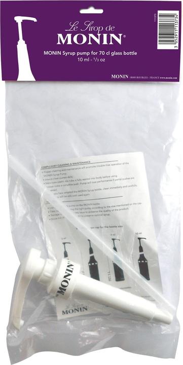 Produktbild Monin Pumpe 10ml für 70cl Sirup-Glasflaschen (Dosierer + Ausgiesser)