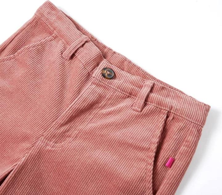 Immagine prodotto VidaXL Pantaloni da bambino in velluto a coste rosa antico 140,Materiale: 90 % cotone. 8 (140)