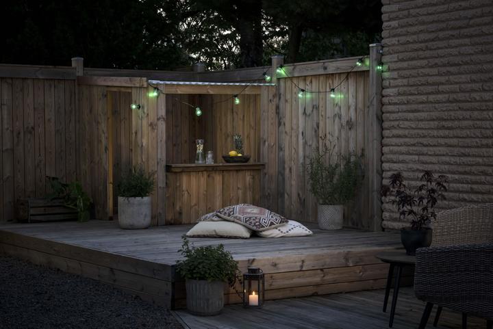 Produktbild Konstsmide LED Lichterkette Biergarten Farb (4.50 m)