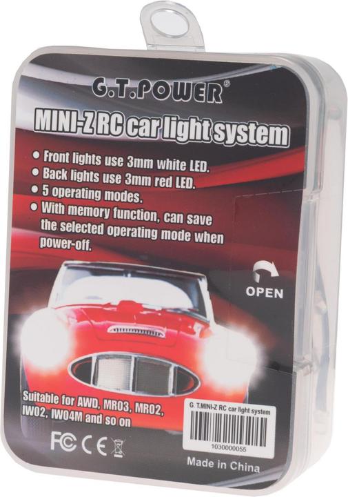 Immagine prodotto G.T. Power Mini-Z RC Car LED