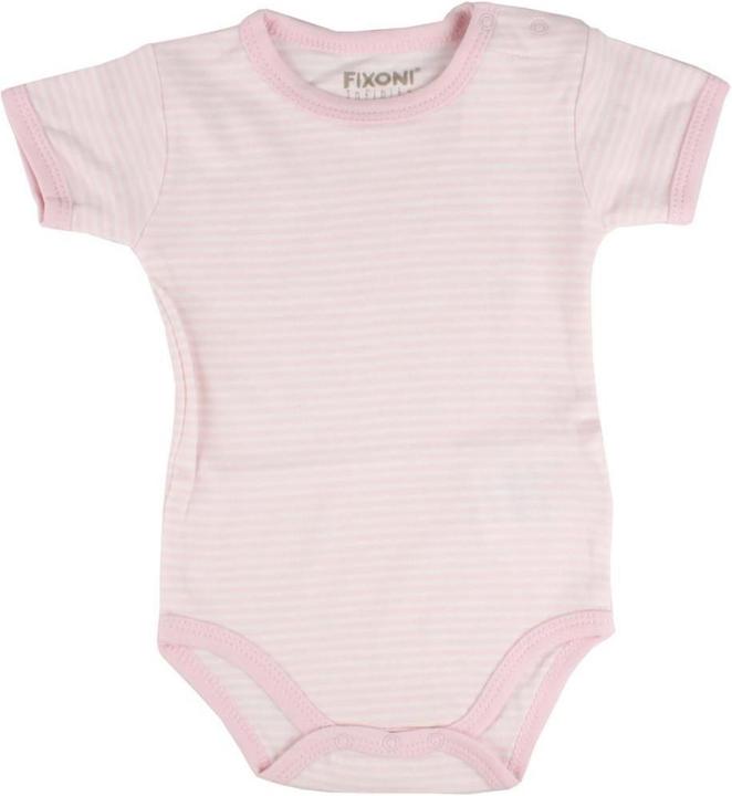 Actual product image Fixoni Striped short sleeve bodysuit