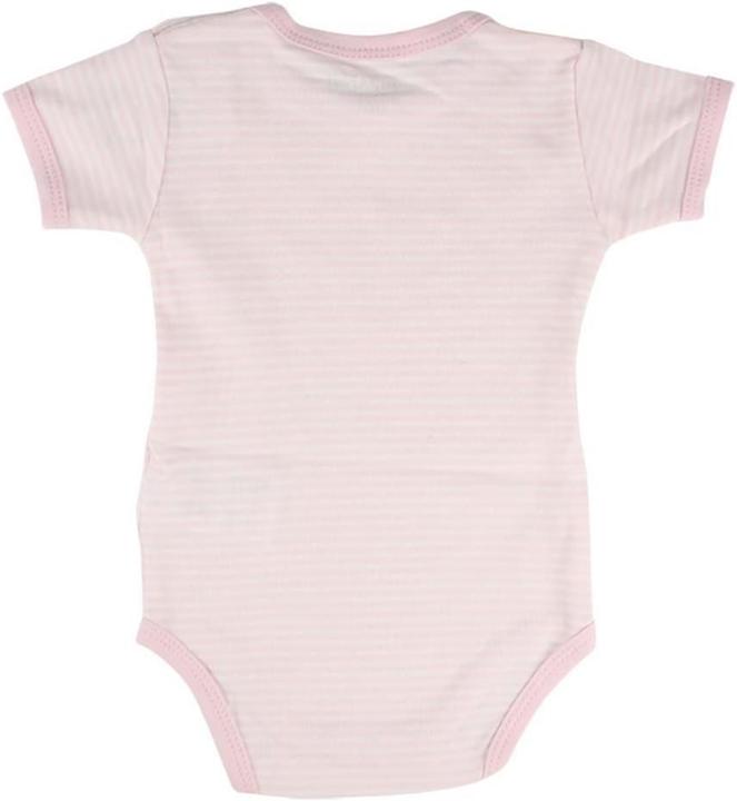 Actual product image Fixoni Striped short sleeve bodysuit