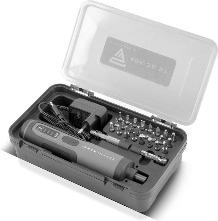 Produktbild Stahlwerk Akkuschrauber ASK-36 ST Stabschrauber Set, 25tlg 3,6 V Motor 1300 mAh (Akkubetrieb)
