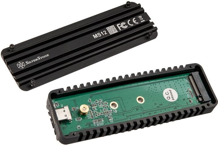 Actual product image Silverstone MS12 (M.2 2280, M.2 2260, M.2 2242)