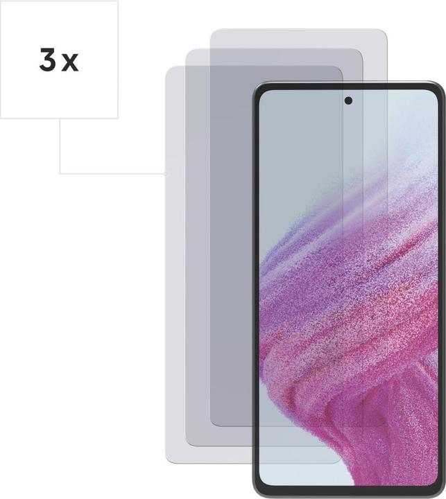 Image du produit Hama Kit de verre de protection pour Samsung Galaxy A54 5G, 3 pièces (3 pièce(s), Samsung Galaxy A54 5G)