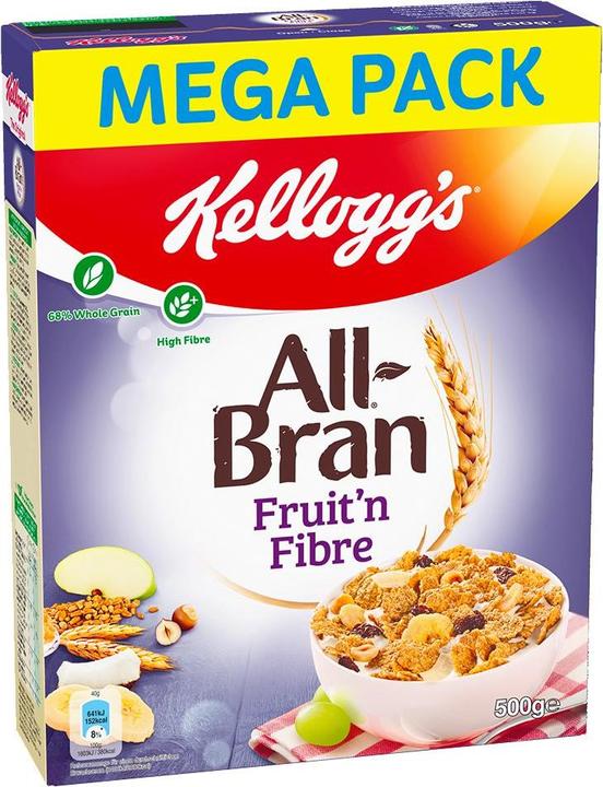 Image du produit Kellogg's All Bran Fruit n'Fibre (500 g)