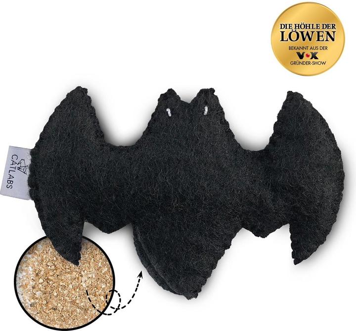 Actual product image Catlabs Cat toy Catman with valerian root, handmade (Cat ball toy)