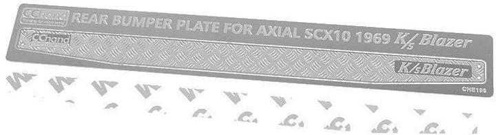 Actual product image Rc4Wd Rear Bumper Diamond Plates SCX10 II Blazer