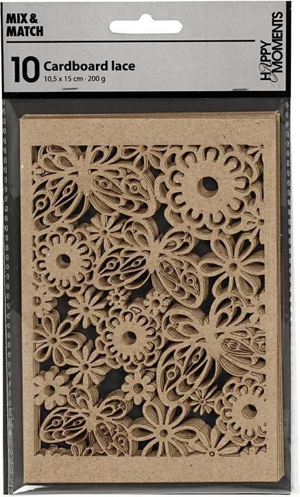 Immagine prodotto Creativ Company Pizzo carta natura (200 g/m², 10 x)
