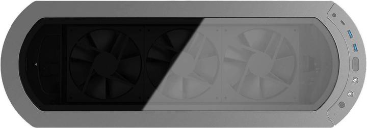 Actual product image In Win Full Tower 915 Silver (mATX, Mini-ITX, ATX, E-ATX)