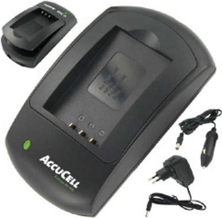 Actual product image AccuCell Schnell-Ladegerät Ricoh Caplio 10G, Sony NP-40 (Camera battery charger)