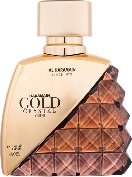 Actual product image Al Haramain Gold Crystal Oudh PAR U 100 ml (Eau de parfum, 100 ml)