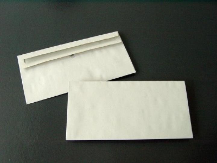 Actual product image Blanke Envelopes DIN long 75g/sqm self-adhesive PU=1000 pieces grey (DL, 1000 x)