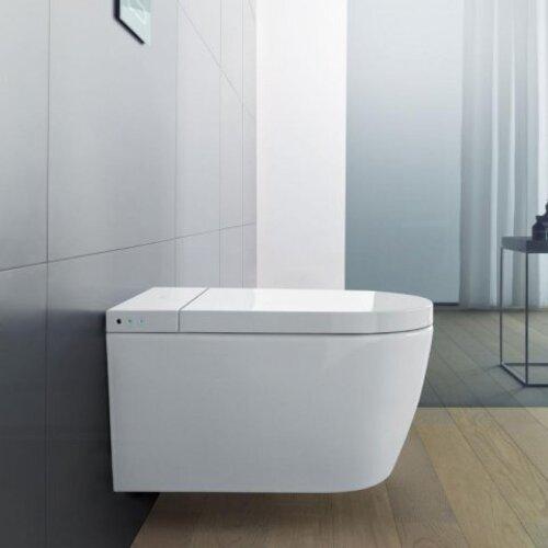 Image du produit Duravit Kit WC douche Starck f Lite cuvette sans rebord blanc 650001012004310