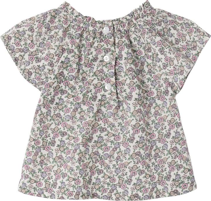 Vertbaudet Mädchen Baby Bluse mit Blumenmuster (56)