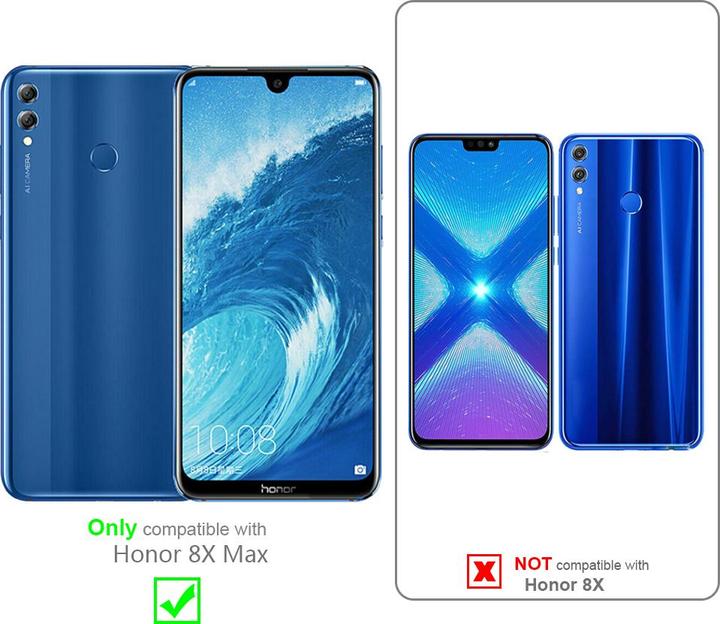 Actual product image Cadorabo Case for Honor 8X MAX with belt clip (Honor 8X Max)