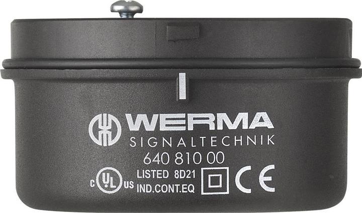 Actual product image Werma Mounting bracket for pipe mounting incl. end cap CAGE CLAMP