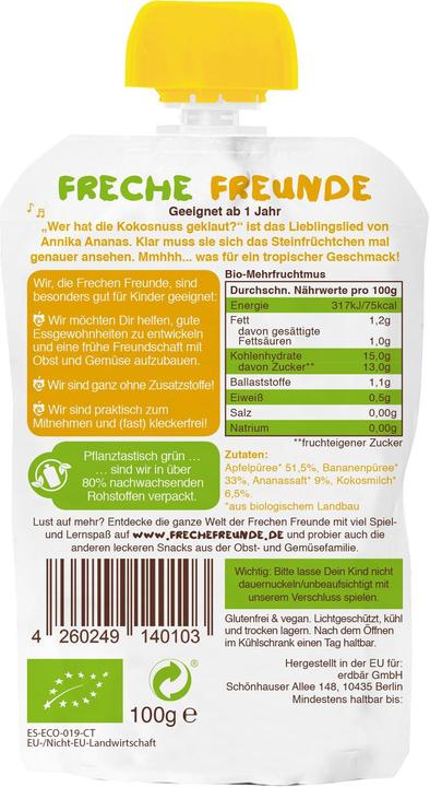 Image du produit Freche Freunde Serrez (100 g)