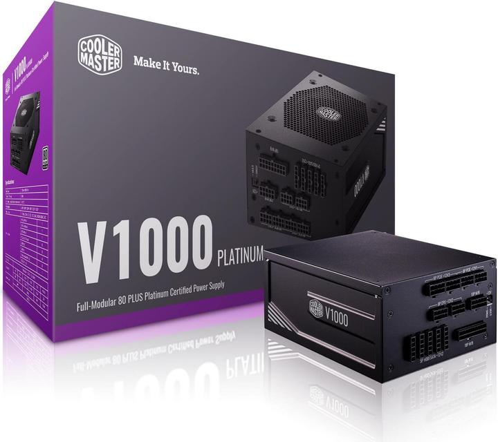 Actual product image Cooler Master Power Supply, V Series 1000W (1000 W)
