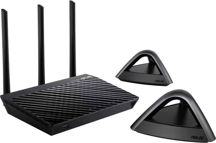 Actual product image ASUS RT-AC66U B1: AiMesh AC 3-PK