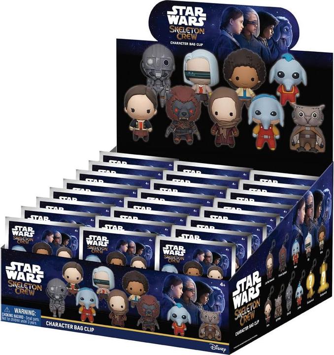 Produktbild Monogram Int. Star Wars 3D PVC-Taschenanhänger Skeleton Crew Display (24)