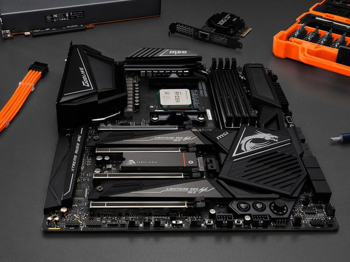 Actual product image Seagate FireCuda 530 with Heatsink (500 GB, M.2 2280)