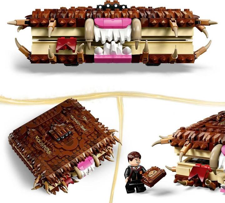 Produktbild LEGO 76449 ® HARRY POTTER™ Beissendes Monsterbuch der Monster (76449, LEGO Harry Potter)