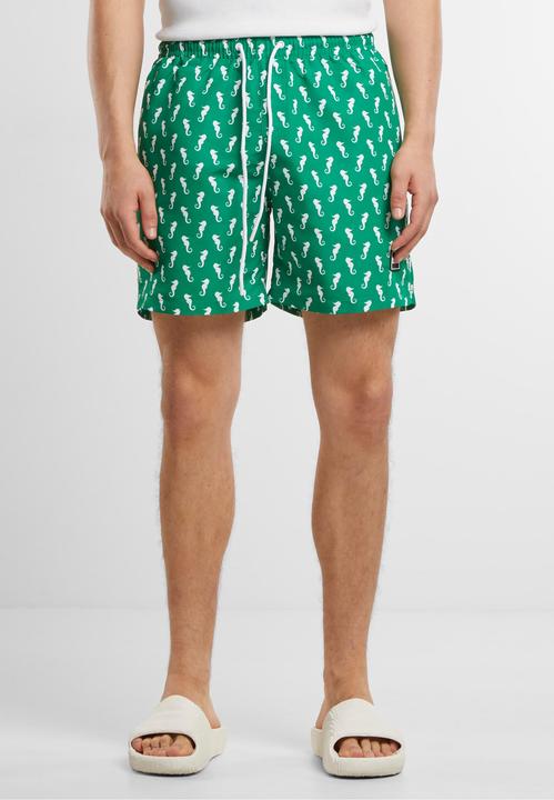 Actual product image Urban Classics Pattern Swim Shorts - 4984 (5XL)