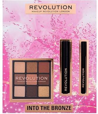 Actual product image Makeup Revolution Into The Bronze Eye Gift Set