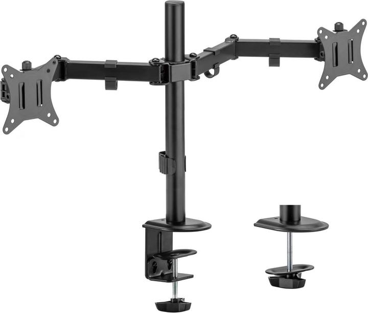 Produktbild Toboli Monitorhalterung 2 Monitore 17-32" Monitorarm VESA Bildschirmhalterung (32")