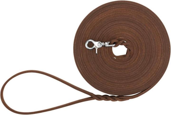 Trixie Rustic Fettleder Schleppleine (S, L, Hund)
