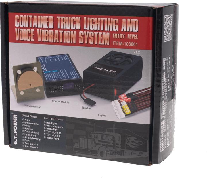 Image du produit G.T. Power Éclairage et voix des camions porte-conteneurs