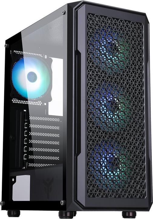 Itek ITGCAST33B Computer Case Midi Tower Noir (mATX, ATX, ITX)