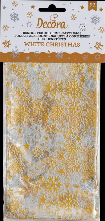 Decora White Christmas (Geschenktüte, 20 x)