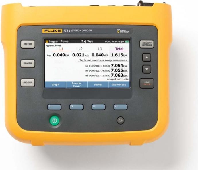 Produktbild Beha Amprobe BEHA FLUKE 1734/B Tragbarer Energie-Logger (ohne Stromzangen)