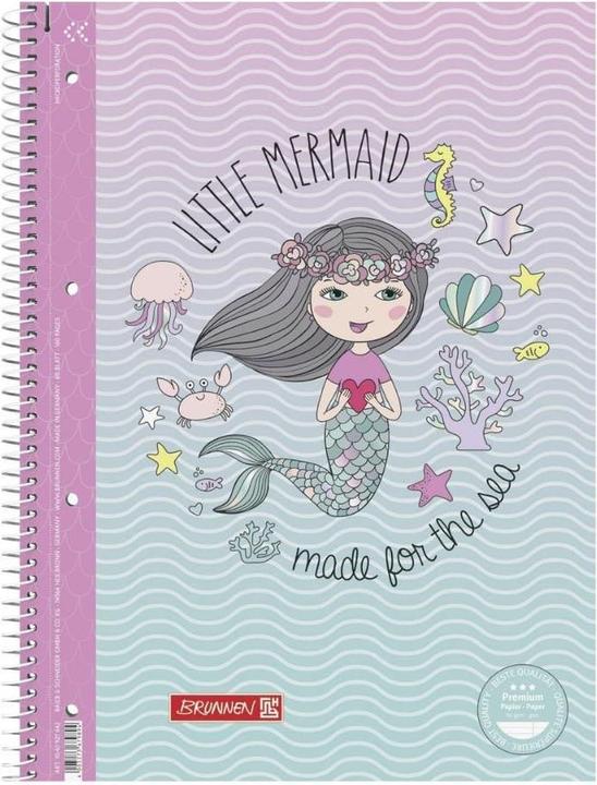 Image du produit Mermaid (A4, À rayures, Couverture souple)