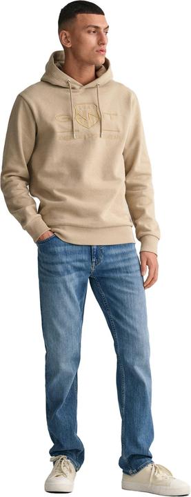 Actual product image GANT Regular Tonal Shield Hoodie (4XL)