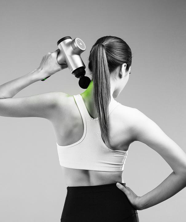Actual product image PhoneLook Massage Gun Premium Pistolet de massage électronique professionnel pour relaxation musculaire incl..