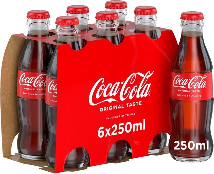 Produktbild Coca Cola Coca-Cola (6 x 25 cl)