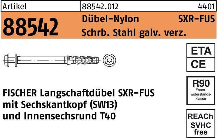 Actual product image Fischer Frame dowel R 88542 (50 pcs.)