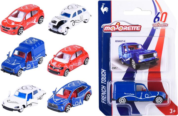 Image du produit Majorette French Touch Premium Cars, 6-sort.